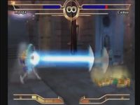 une photo d'Ã©cran de Saint Seiya - Le Sanctuaire sur Sony Playstation 2